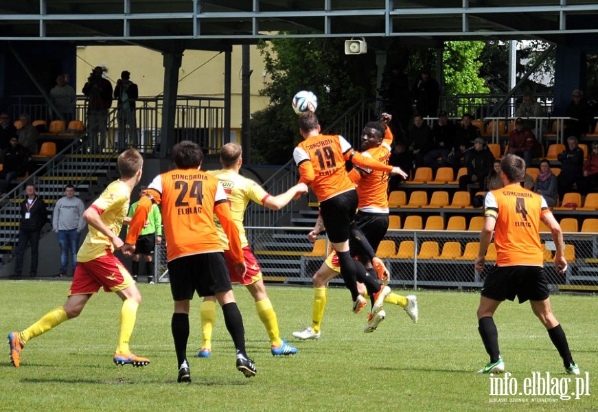 II liga: Concordia Elblg -  Legionovia Legionowo 1:2, fot. 9