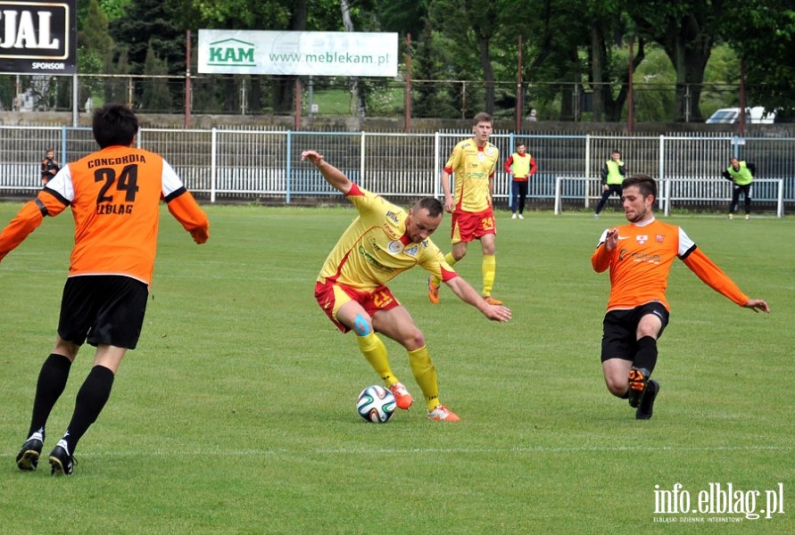 II liga: Concordia Elblg -  Legionovia Legionowo 1:2, fot. 11