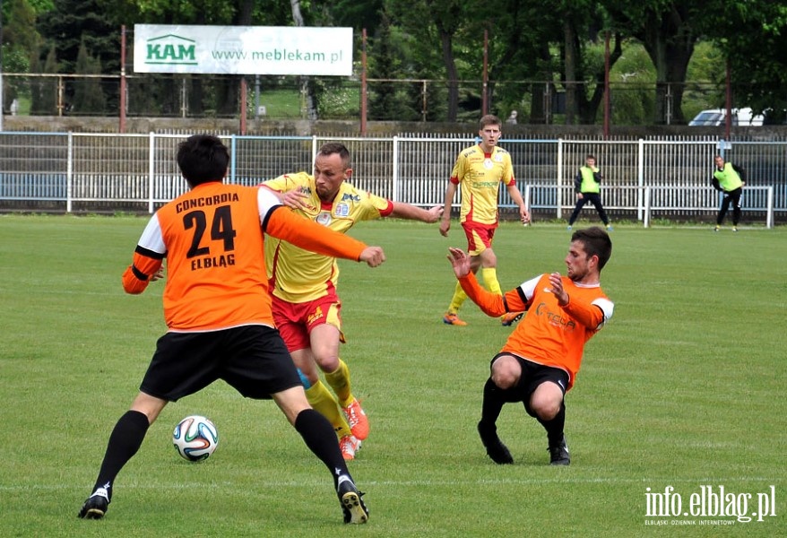 II liga: Concordia Elblg -  Legionovia Legionowo 1:2, fot. 12