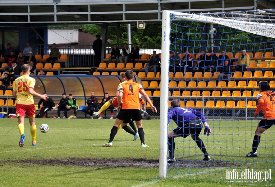 II liga: Concordia Elblg -  Legionovia Legionowo 1:2, fot. 13
