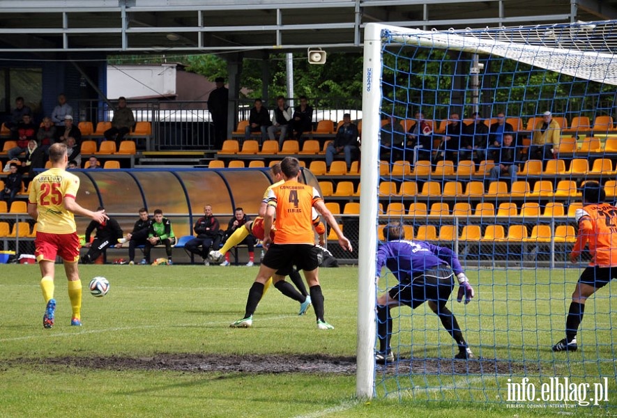 II liga: Concordia Elblg -  Legionovia Legionowo 1:2, fot. 13