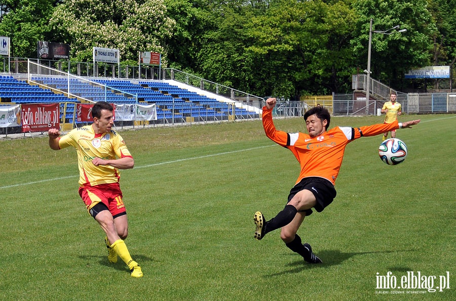 II liga: Concordia Elblg -  Legionovia Legionowo 1:2, fot. 14