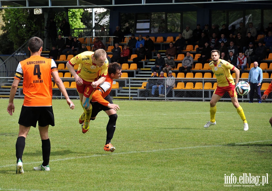 II liga: Concordia Elblg -  Legionovia Legionowo 1:2, fot. 15