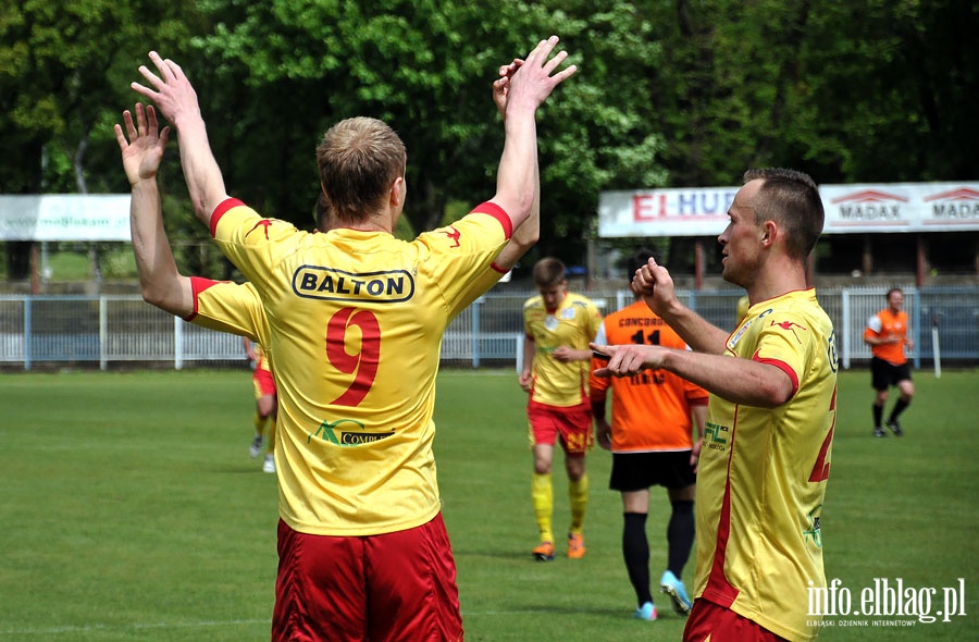 II liga: Concordia Elblg -  Legionovia Legionowo 1:2, fot. 17