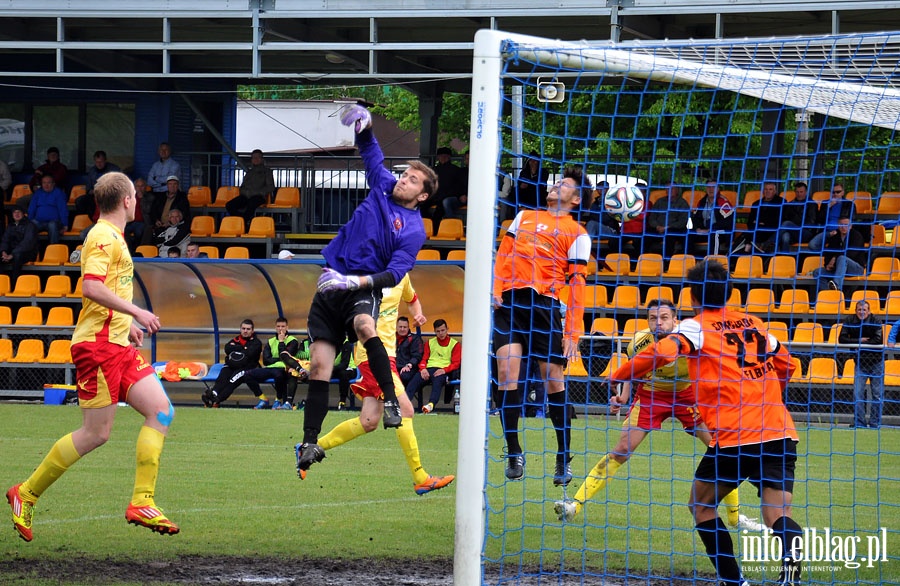 II liga: Concordia Elblg -  Legionovia Legionowo 1:2, fot. 26