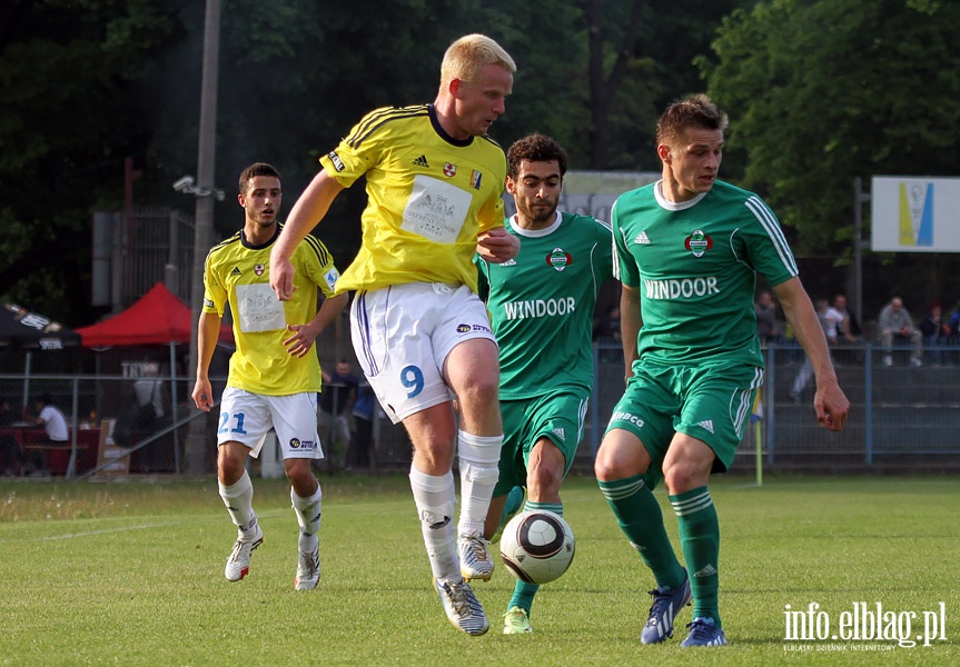 II liga: Olimpia Elbląg - Radomiak Radom 1:2, fot. 29