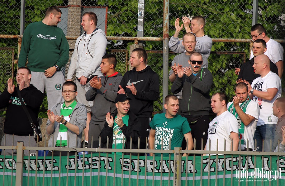 II liga: Olimpia Elbląg - Radomiak Radom 1:2, fot. 30