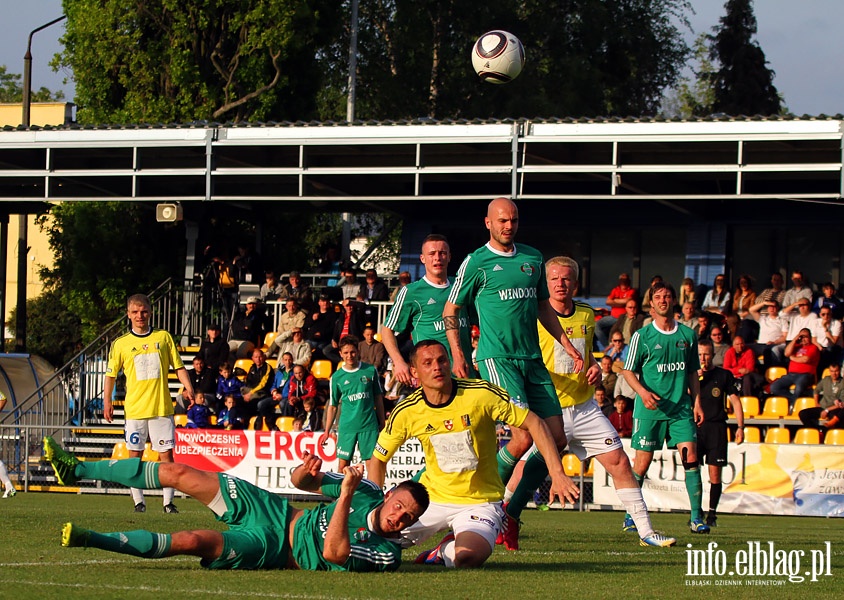 II liga: Olimpia Elbląg - Radomiak Radom 1:2, fot. 35