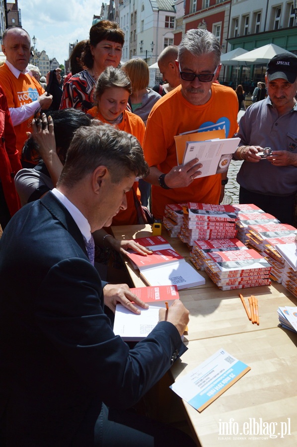 Janusz Palikot w Elblągu, fot. 3