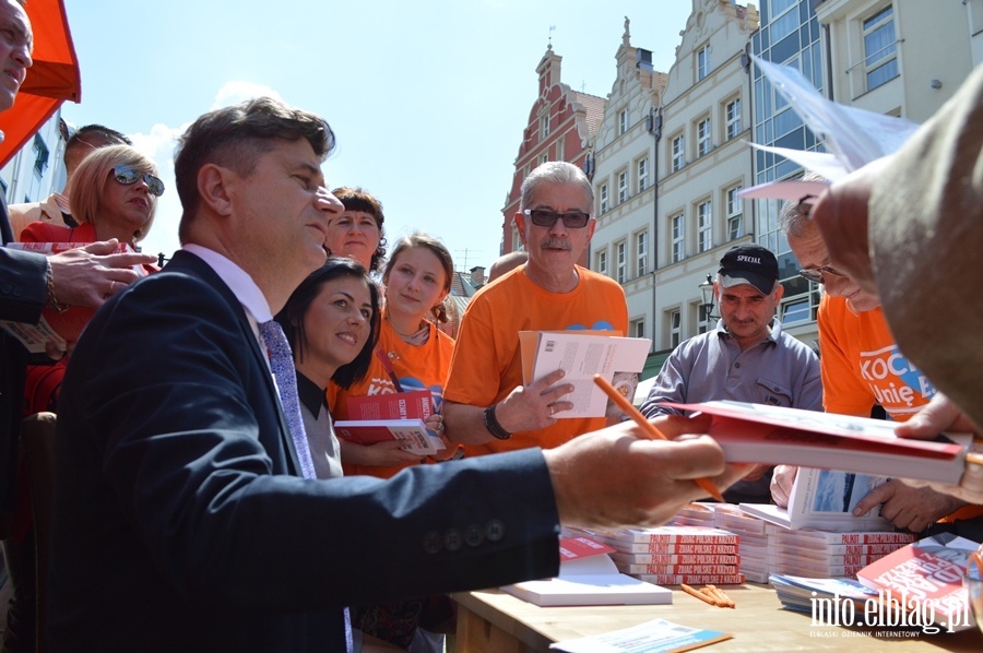 Janusz Palikot w Elblgu, fot. 4