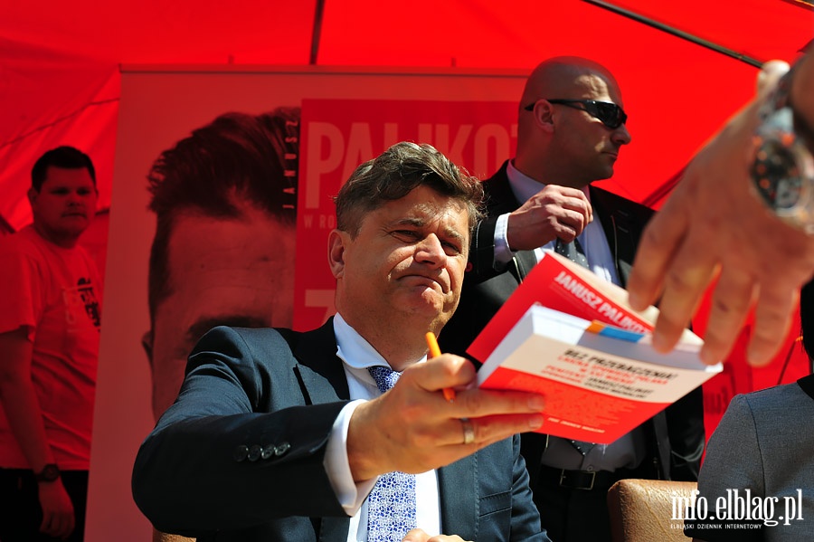 Janusz Palikot w Elblgu, fot. 22