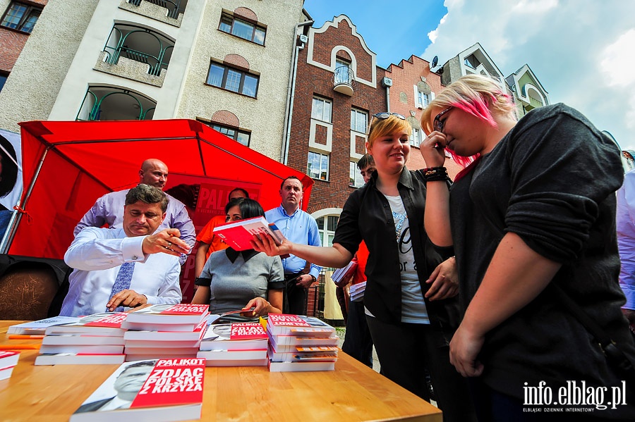 Janusz Palikot w Elblgu, fot. 44