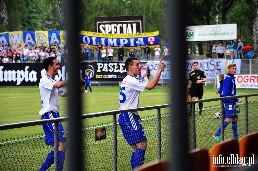 II liga: Olimpia Elblg - Motor Lublin 4:1, fot. 3