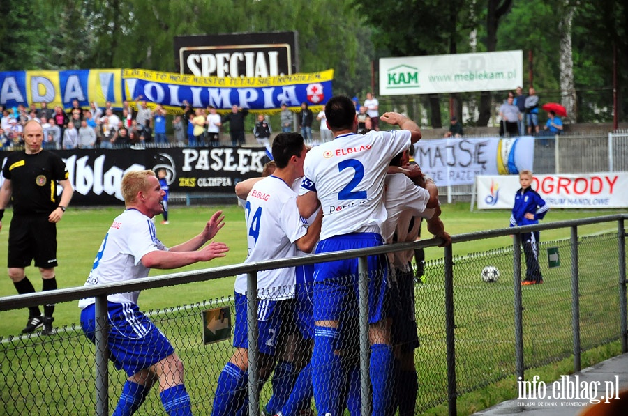 II liga: Olimpia Elblg - Motor Lublin 4:1, fot. 4