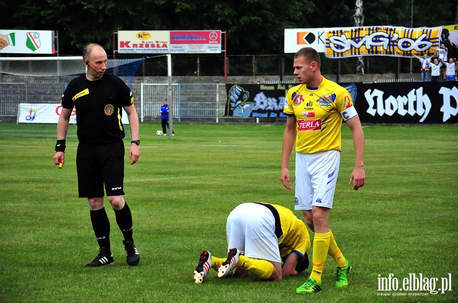 II liga: Olimpia Elblg - Motor Lublin 4:1, fot. 6