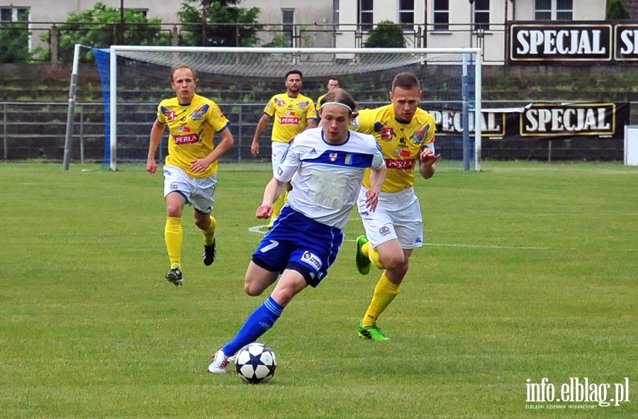 II liga: Olimpia Elblg - Motor Lublin 4:1, fot. 8