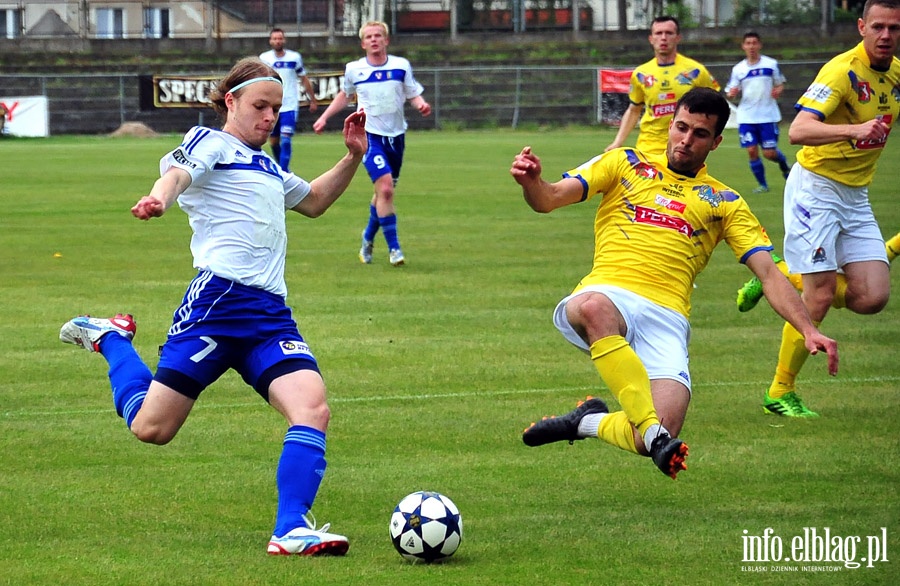 II liga: Olimpia Elblg - Motor Lublin 4:1, fot. 9