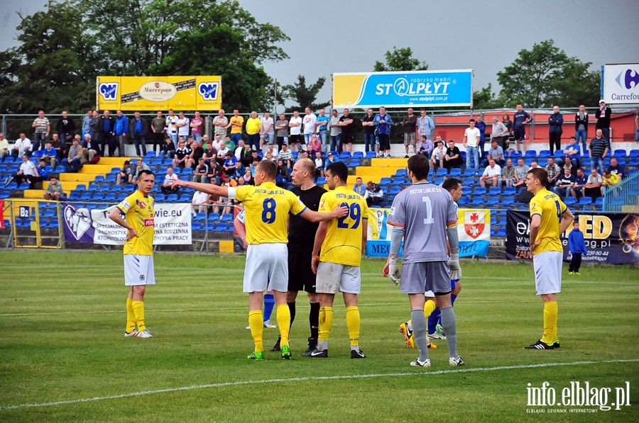 II liga: Olimpia Elblg - Motor Lublin 4:1, fot. 13