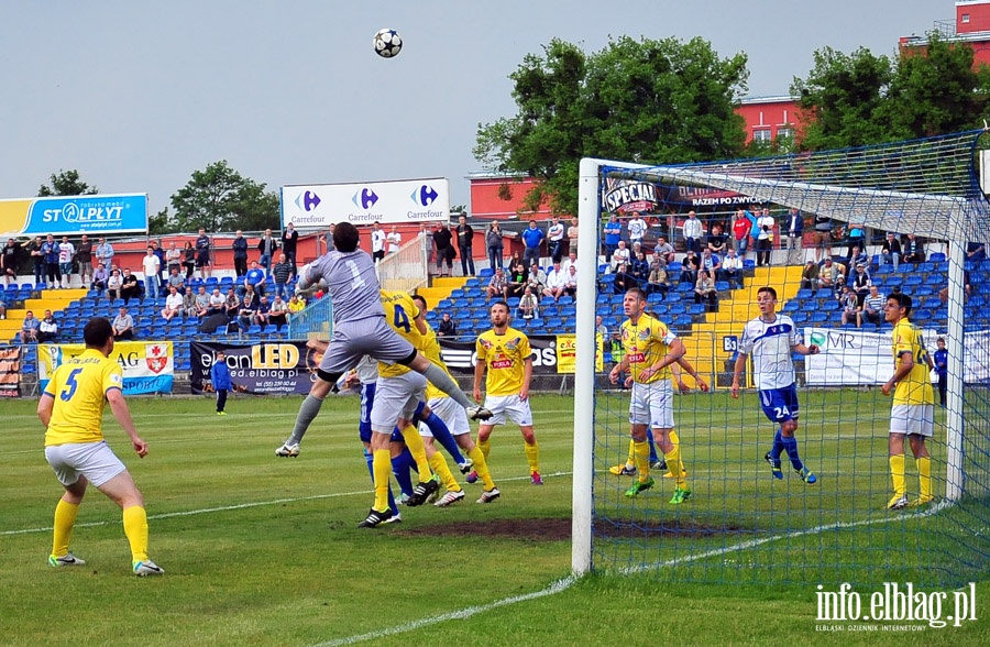 II liga: Olimpia Elblg - Motor Lublin 4:1, fot. 16