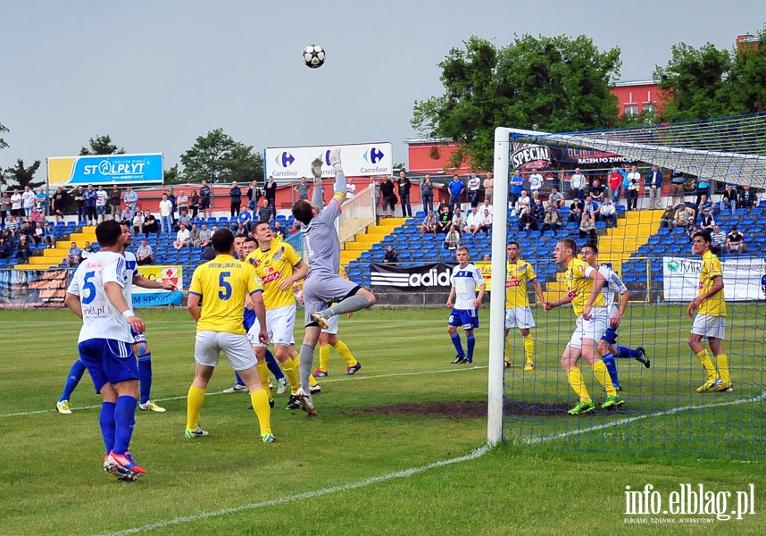 II liga: Olimpia Elblg - Motor Lublin 4:1, fot. 17