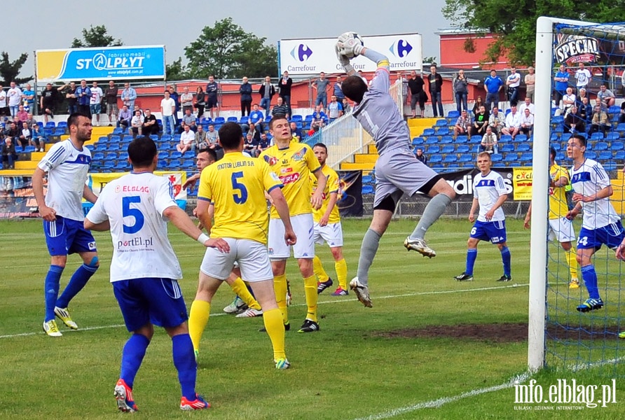 II liga: Olimpia Elblg - Motor Lublin 4:1, fot. 18