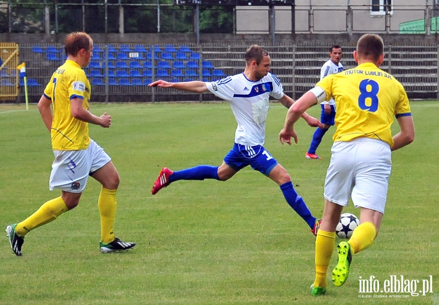 II liga: Olimpia Elblg - Motor Lublin 4:1, fot. 26