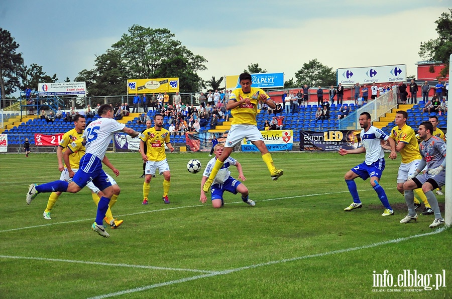 II liga: Olimpia Elblg - Motor Lublin 4:1, fot. 31