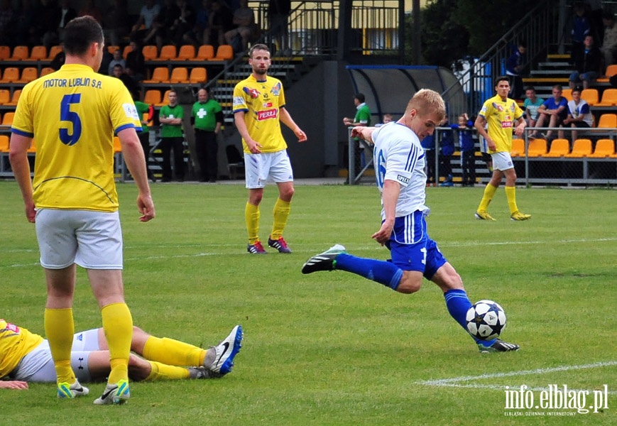 II liga: Olimpia Elblg - Motor Lublin 4:1, fot. 36