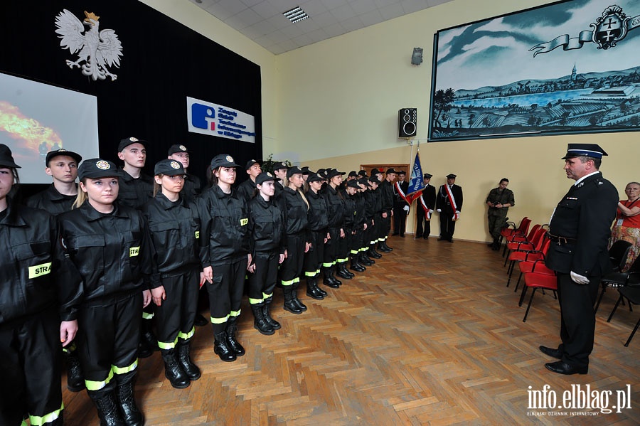 lubowanie Modzieowej Druyny Poarniczej uczniw ZSTI, fot. 16