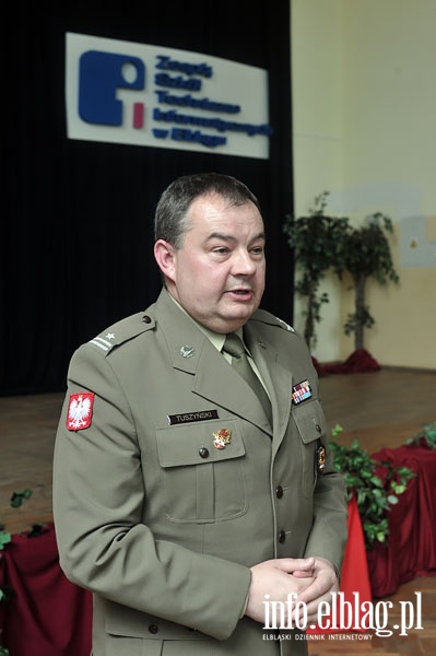 Ślubowanie Młodzieżowej Drużyny Pożarniczej uczniów ZSTI, fot. 29