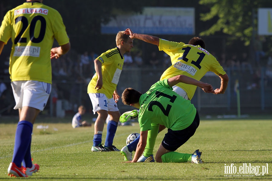 II liga: Olimpia Elblg - Stal Mielec 2:2, fot. 3