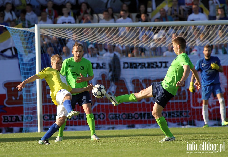 II liga: Olimpia Elbląg - Stal Mielec 2:2, fot. 13