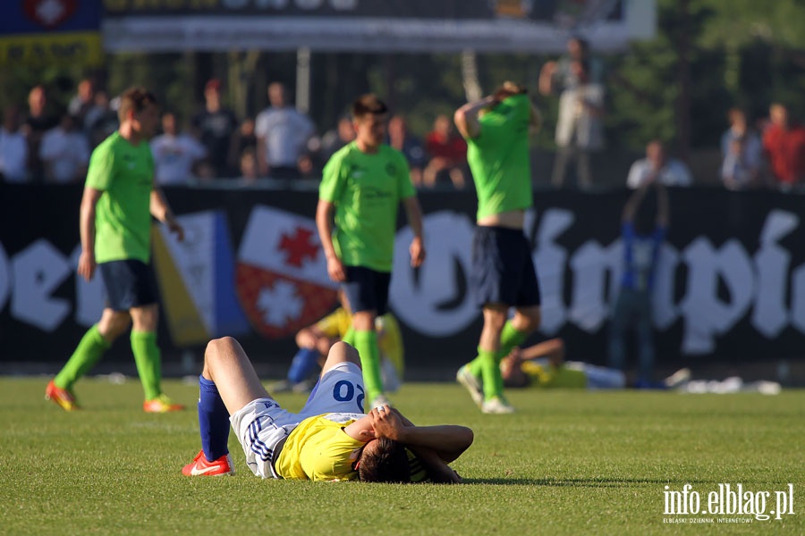 II liga: Olimpia Elbląg - Stal Mielec 2:2, fot. 25