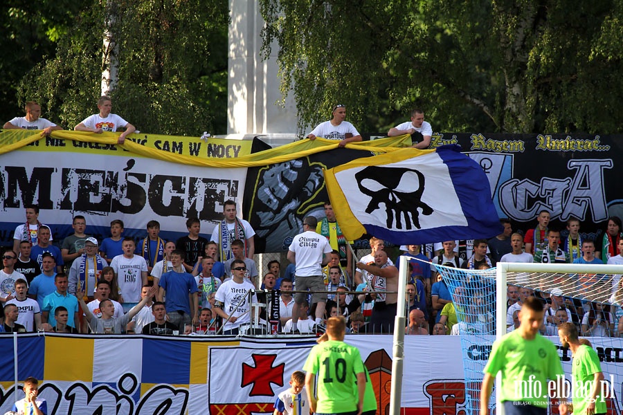 II liga: Olimpia Elbląg - Stal Mielec 2:2, fot. 29