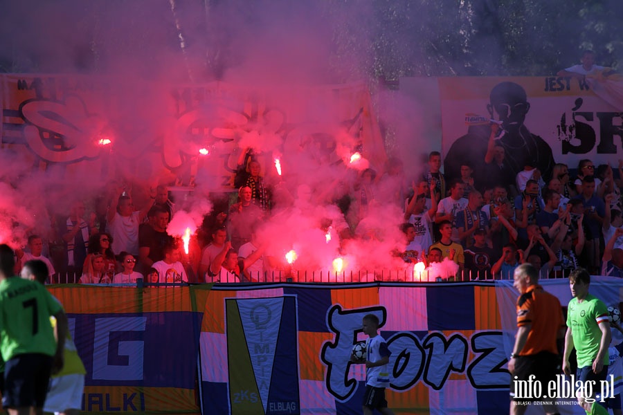 II liga: Olimpia Elbląg - Stal Mielec 2:2, fot. 45