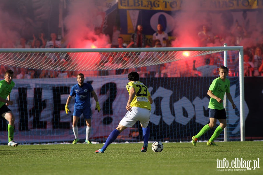 II liga: Olimpia Elbląg - Stal Mielec 2:2, fot. 49