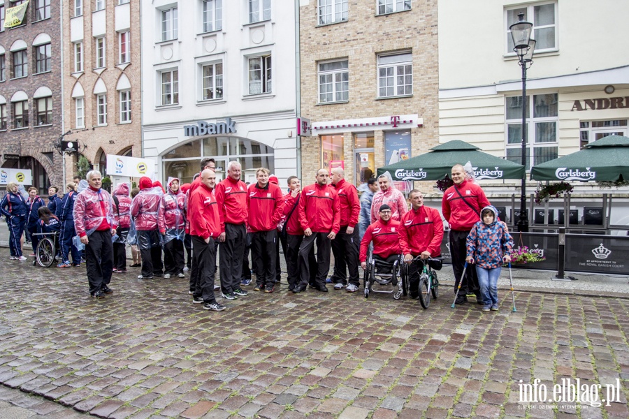 Prezentacja drużyn Mistrzostw Świata w siatkówce na siedząco - Elbląg 2014, fot. 1