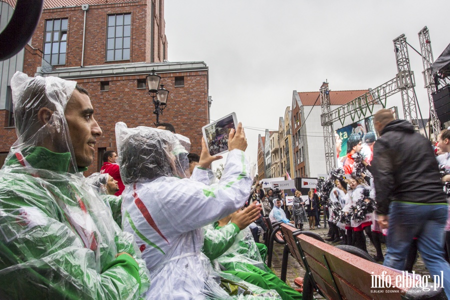 Prezentacja druyn Mistrzostw wiata w siatkwce na siedzco - Elblg 2014, fot. 12