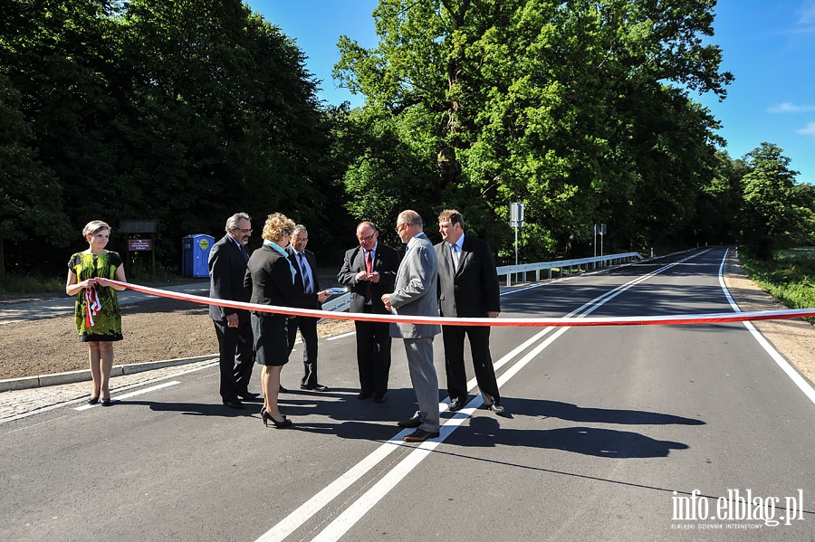 Oddano do użytku drogę z Elbląga do Pogrodzia, fot. 9