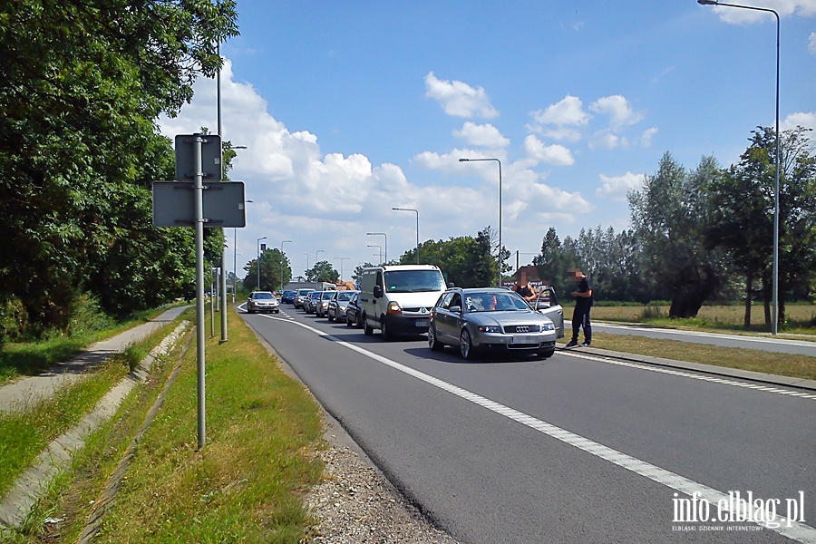 miertelny wypadek na "sidemce" pod Elblgiem, fot. 30