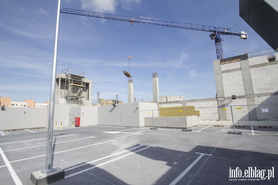 Nowe parkingi na II i III poziomie rozbudowywanego Centrum Handlowego Ogrody, fot. 33