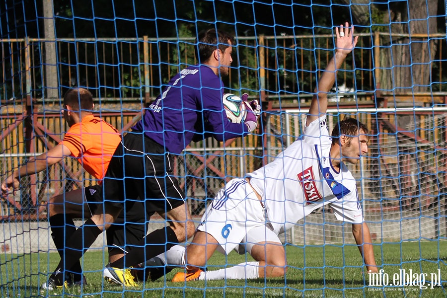 III liga: Concordia Elblg - Olimpia Elblg 0:2, fot. 8