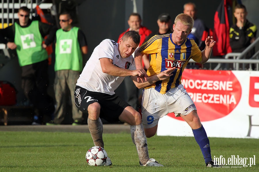Olimpia Elblg - Znicz Biaa Piska, fot. 45
