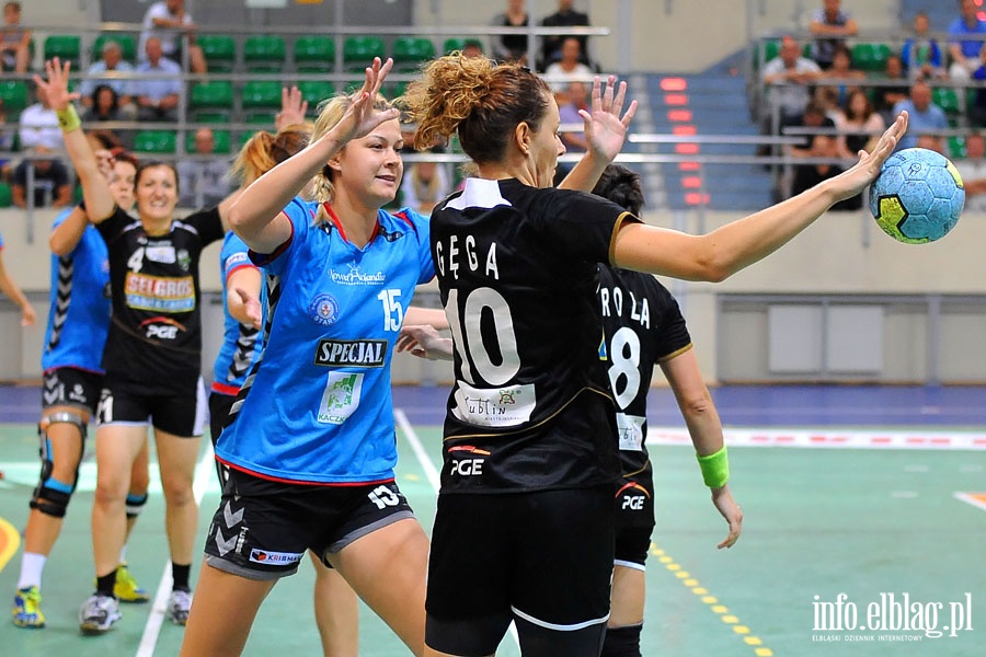 EKS START Elblg - MKS Selgros Lublin 23:26, fot. 2
