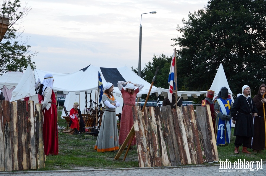 Najazd Prusw i krucjata krzyacka czyli inscenizacja historyczna podczas wita Chleba, fot. 2