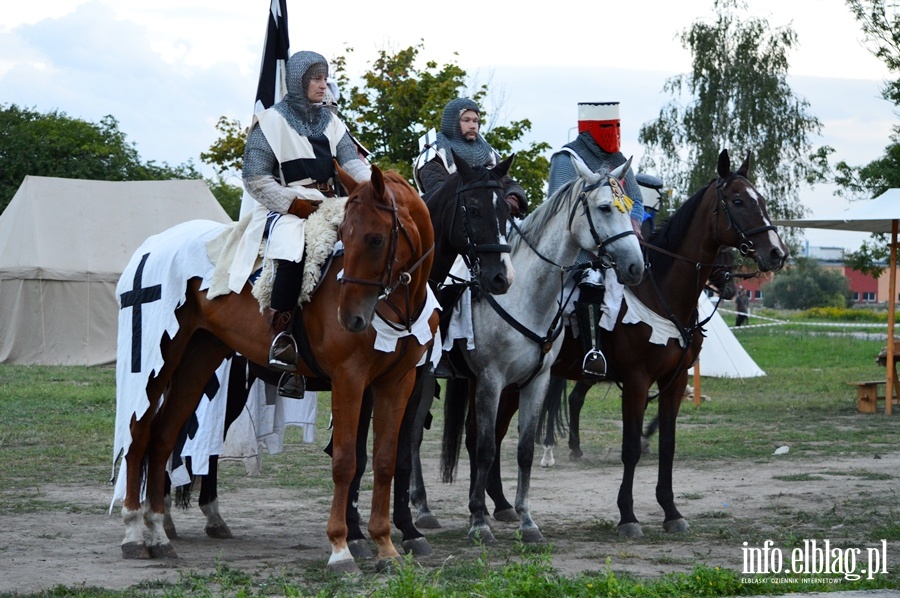 Najazd Prusw i krucjata krzyacka czyli inscenizacja historyczna podczas wita Chleba, fot. 3