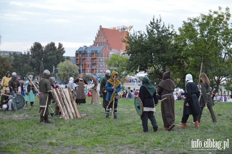 Najazd Prusw i krucjata krzyacka czyli inscenizacja historyczna podczas wita Chleba, fot. 11