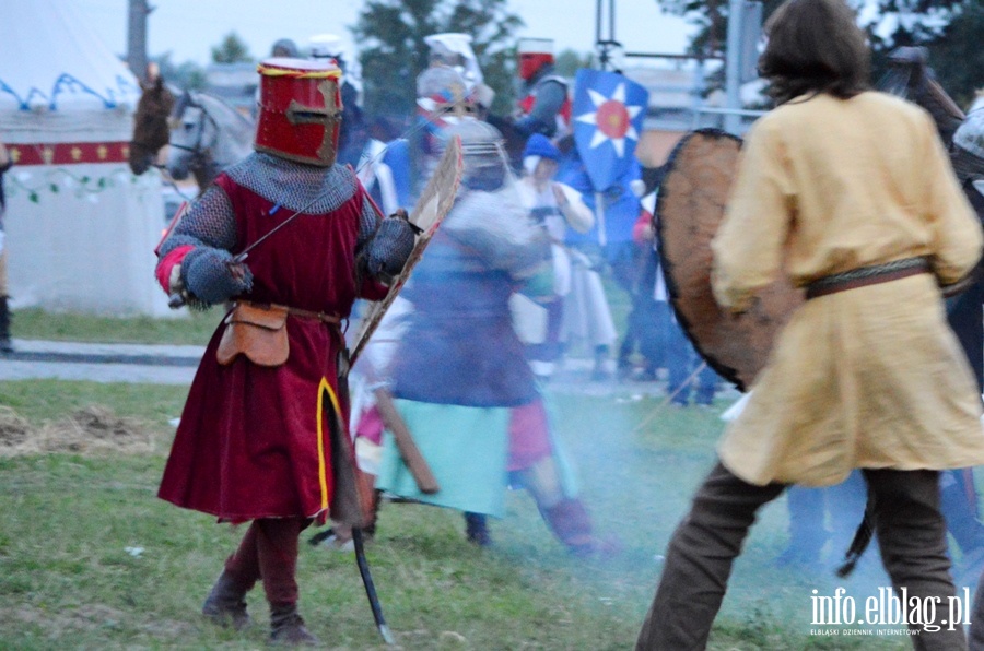 Najazd Prusw i krucjata krzyacka czyli inscenizacja historyczna podczas wita Chleba, fot. 26