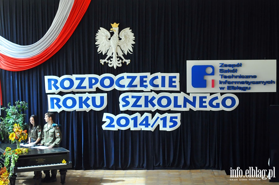 Uroczyste rozpoczcie roku szkolnego w Zespole szk Techniczno-Informatycznych, fot. 21