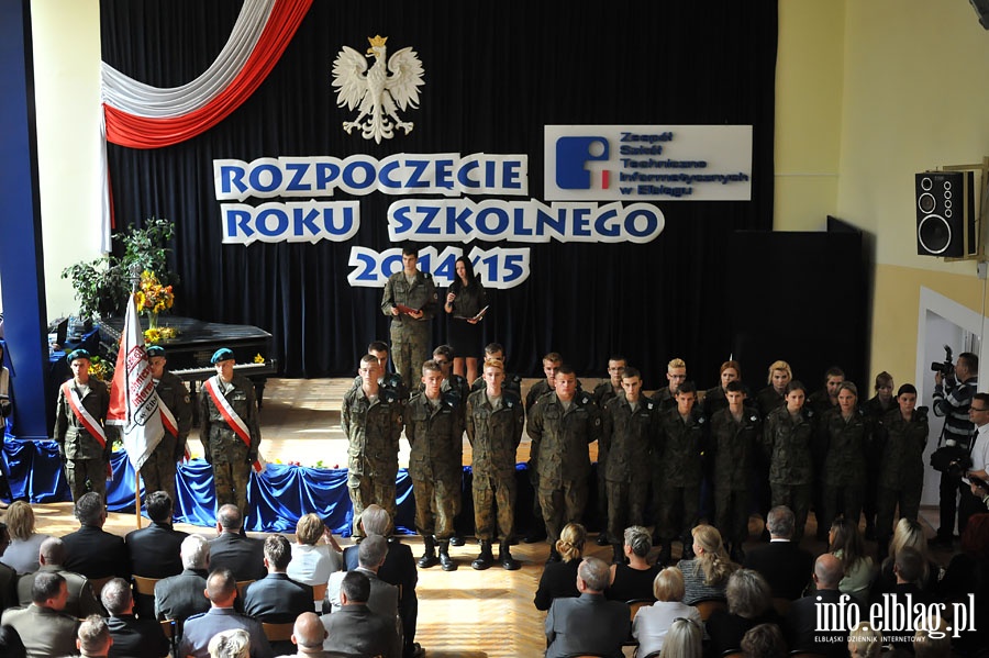Uroczyste rozpoczcie roku szkolnego w Zespole szk Techniczno-Informatycznych, fot. 24